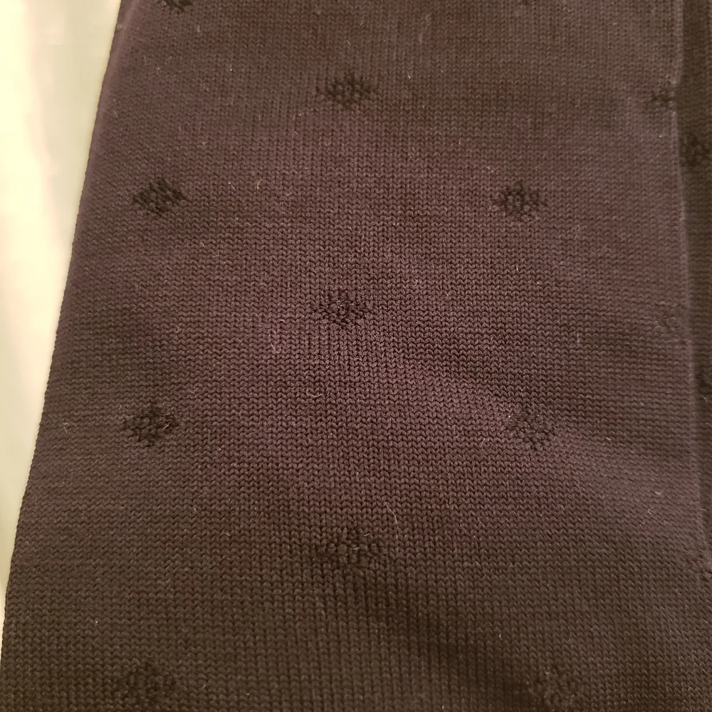 Perry Ellis Portfolio Dress Socks Black NWT
